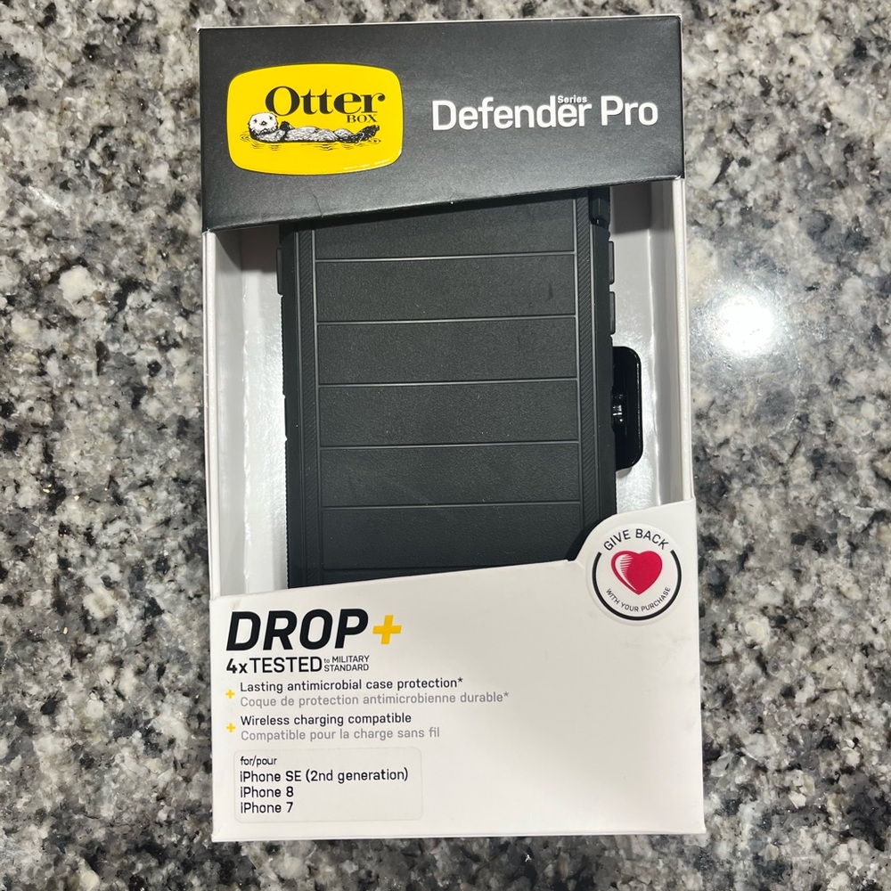 NEW OtterBox Defender Pro Series Black Case